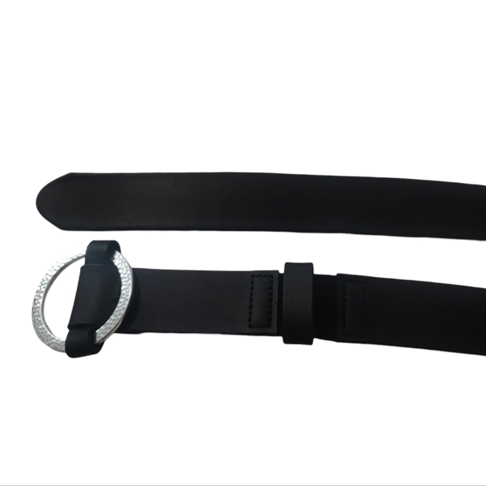 Duluth Trading Company Black Leather Belt Women's M Streetwear, Gothcore, Boho